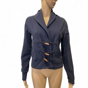 Joe Fresh Navy Toggle Closure Jacket size M